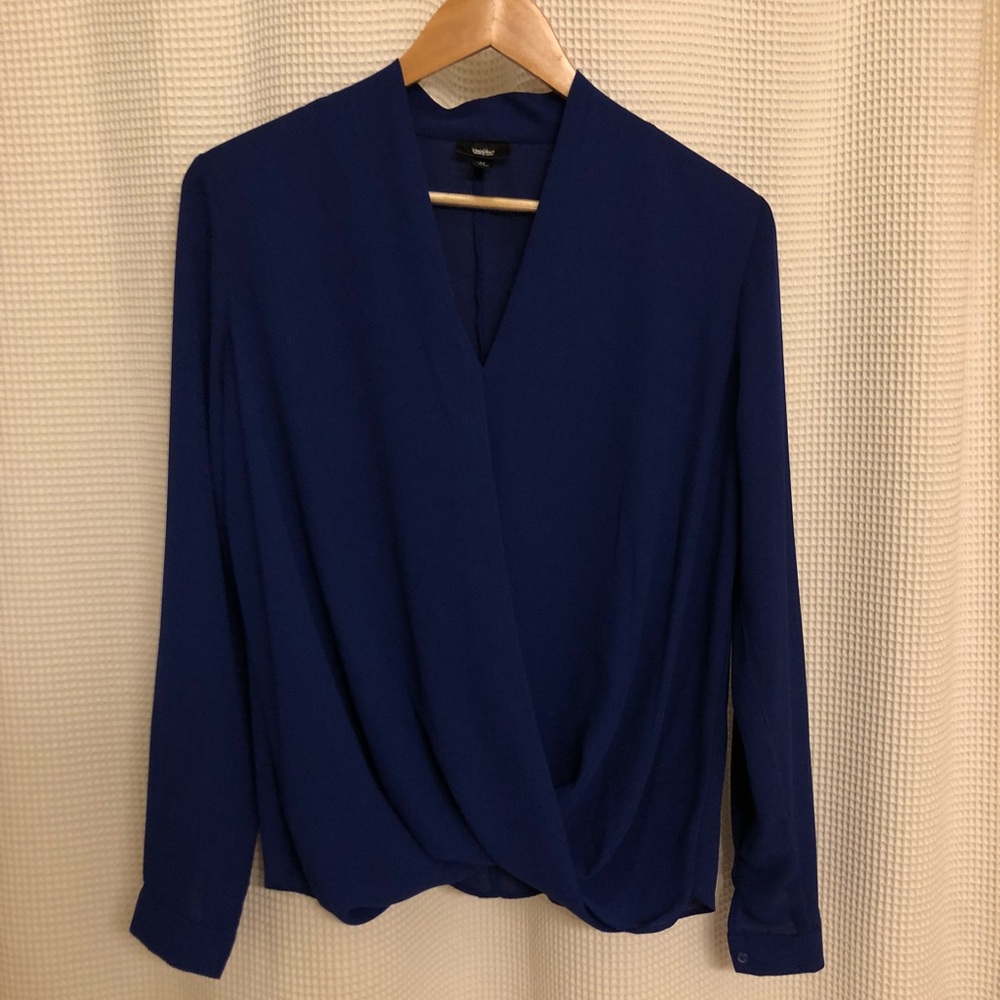 Mossimo Royal Blue Blouse
